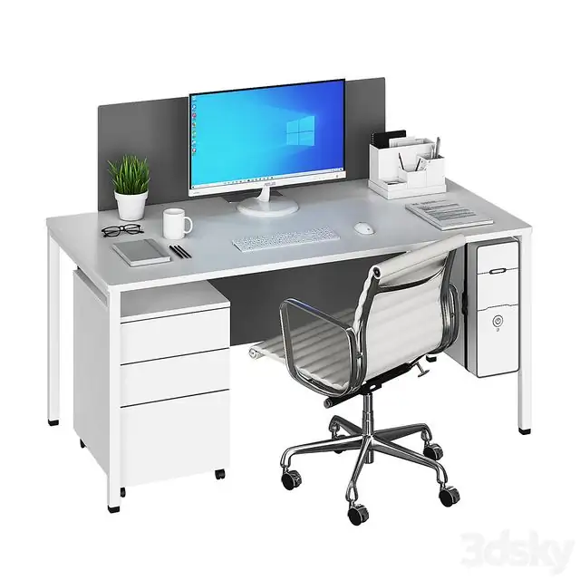 Vitra Office White Kit 