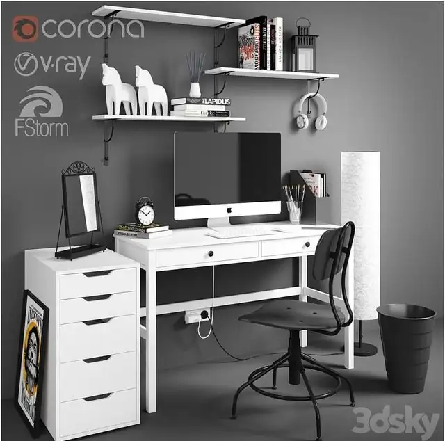Workplace 003 (white color) 