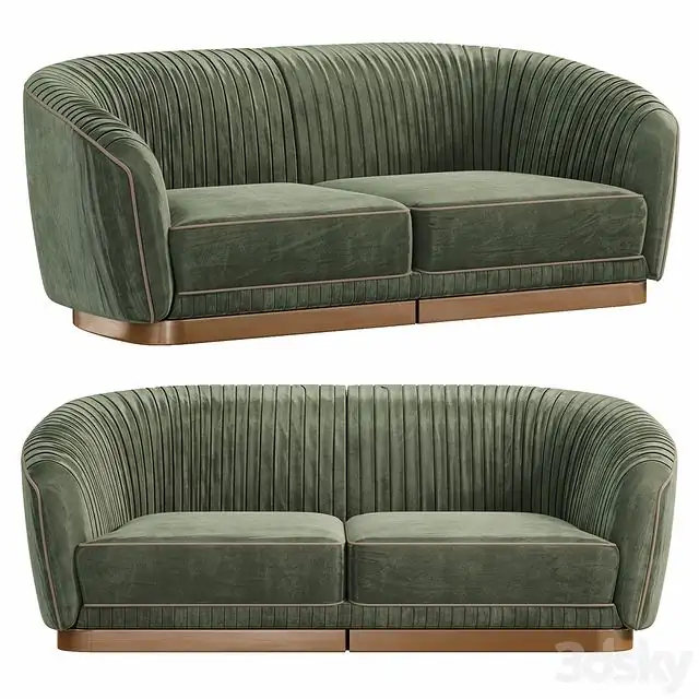 1750 SOFA Oro Patina Brillo by Tecninovainteriors 