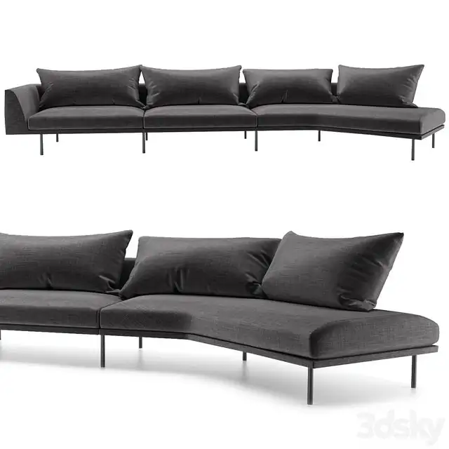 Arflex Bel Air sofa 