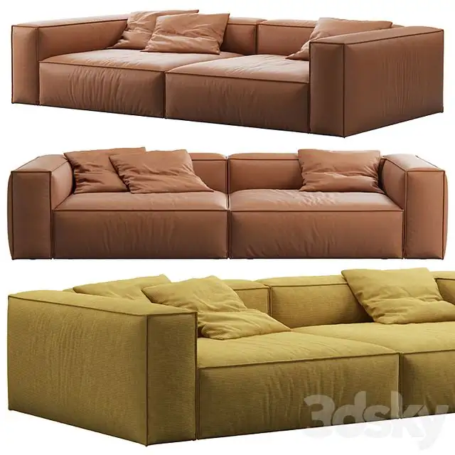 Bolia Modular 2 Seat Large Sofa by Cosima 