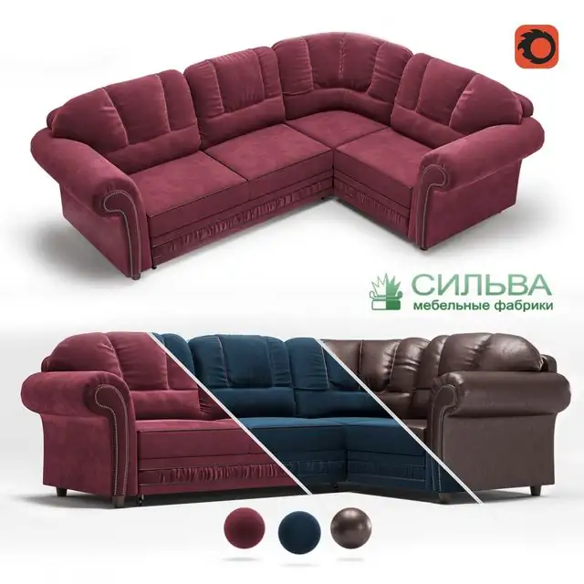 Corner sofa Sofia from the MF Silva 