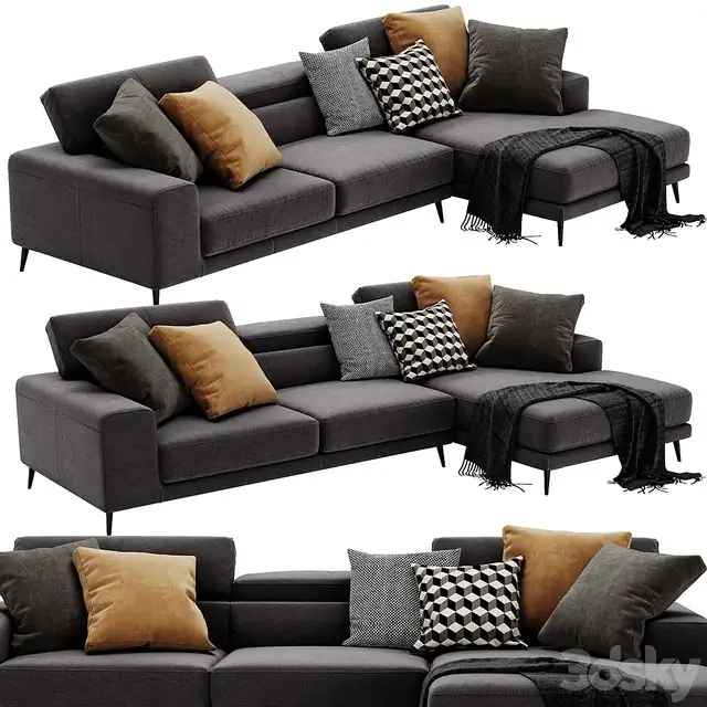Ditre Italia Anderson Chaise Lounge 