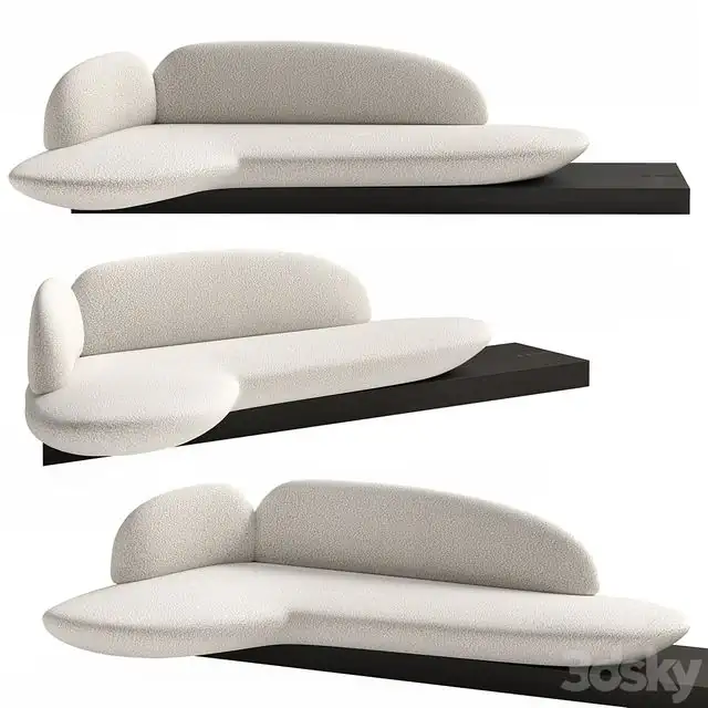 Origin large sofa by Jimmy Delatour 