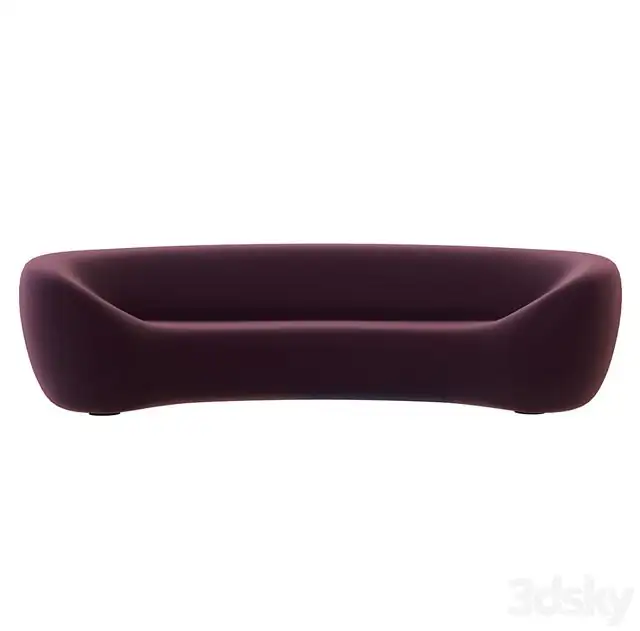Pierre Paulin Sofa, Big C, Designed 1971 