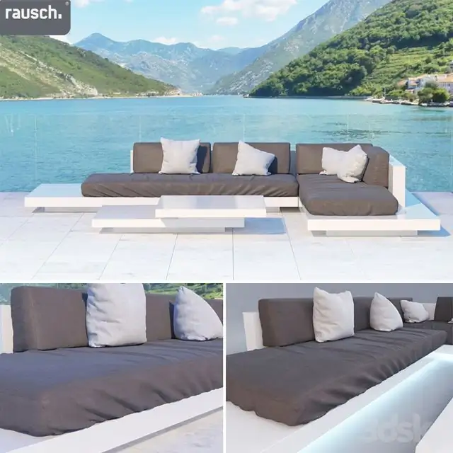 Rausch Platform, a sofa and a table 