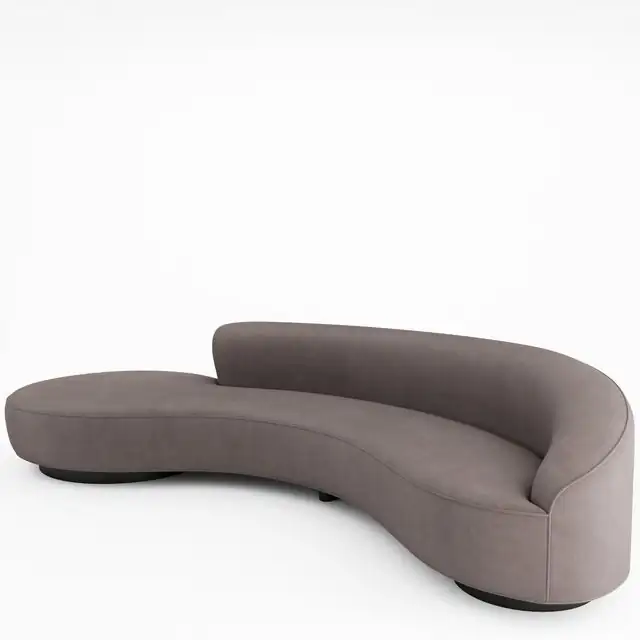 Serpentine Sofa with Arm – Vladimir Kagan 