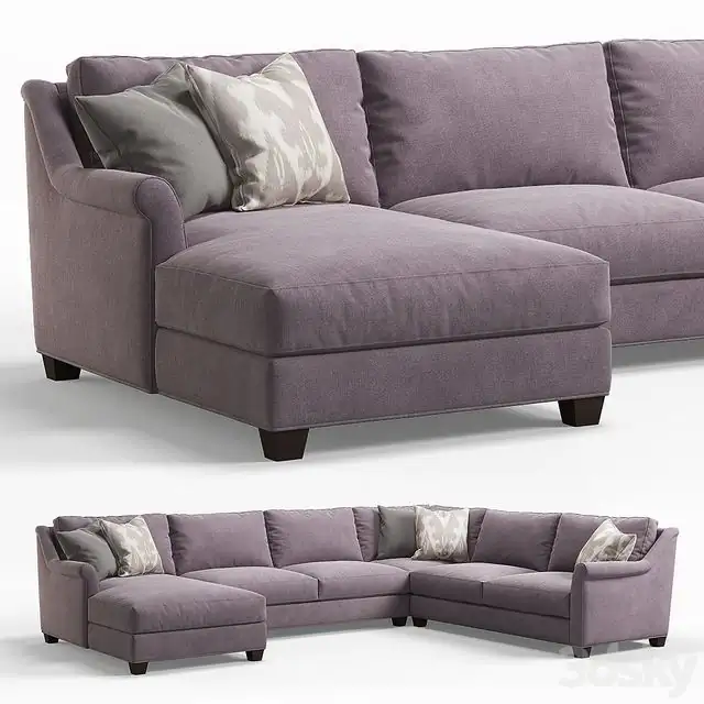 Shearson Corner Sofa by Jonathan Louis 
