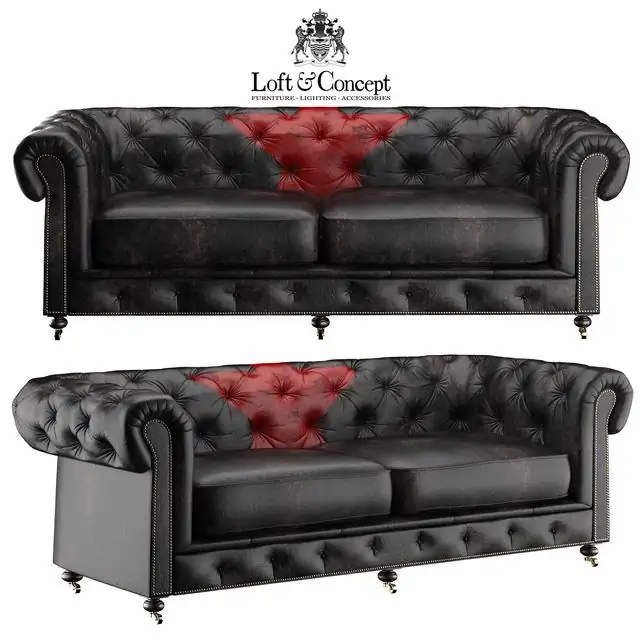 Sofa Andrew Martin Rebel Mao Red Star 