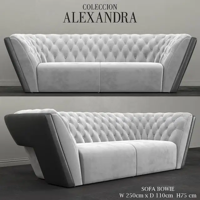 SOFA BOWIE by COLECCION ALEXANDRA 