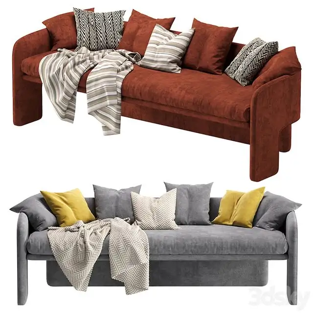 Sofa milo baughman 