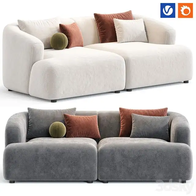 Sofia 2 Plazas Sofa By Westwing 