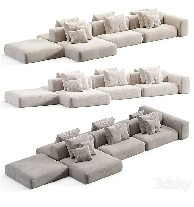 Stone Sofa Modular Sofa By Tamamm 