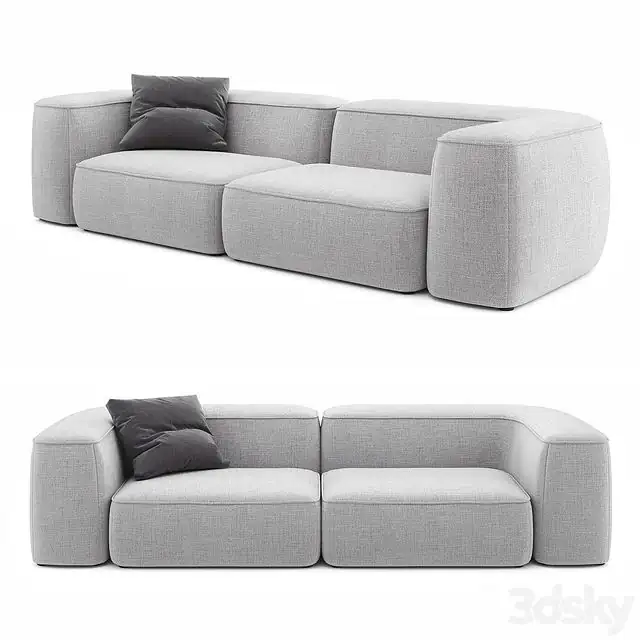 Straight sofa Leman 