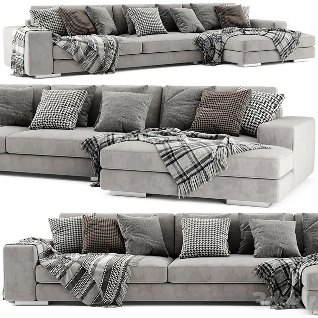 Verzelloni Holden Chaise Longue Sofa 
