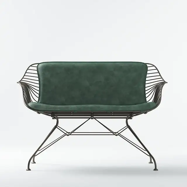 Wire lounge sofa 