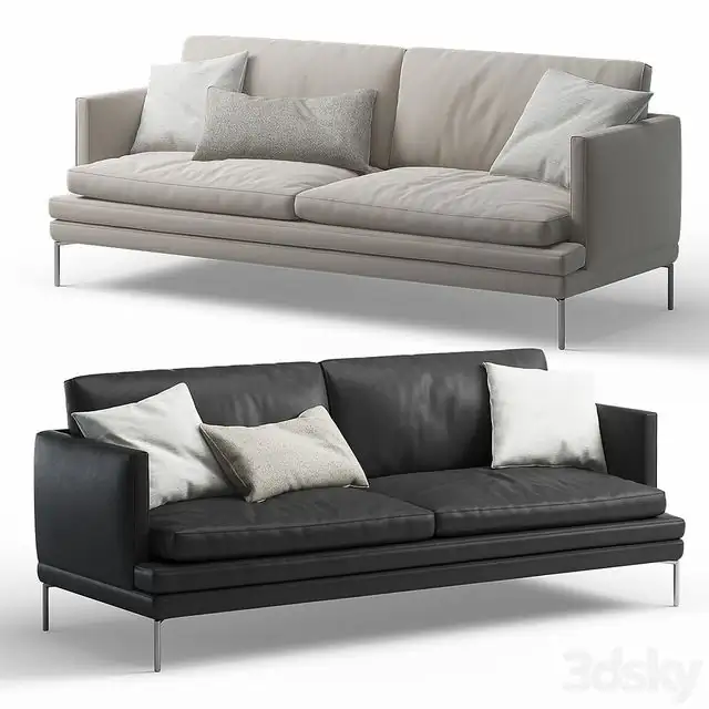 Zanotta William 2-seater sofa 