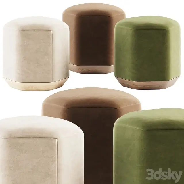 Atay Pouf by Verges 