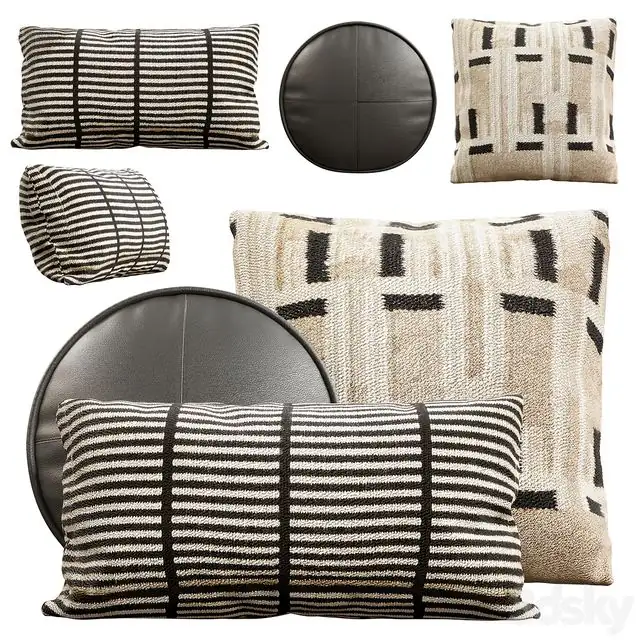 CB2 Throw Pillows Set 