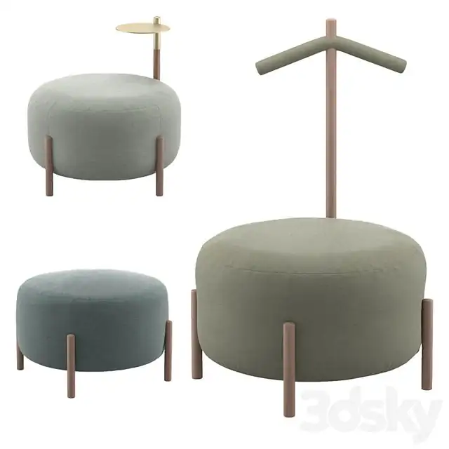FLAG Pouffe By Bolzan Letti 