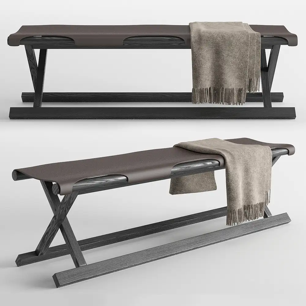 Liaigre bench orée 