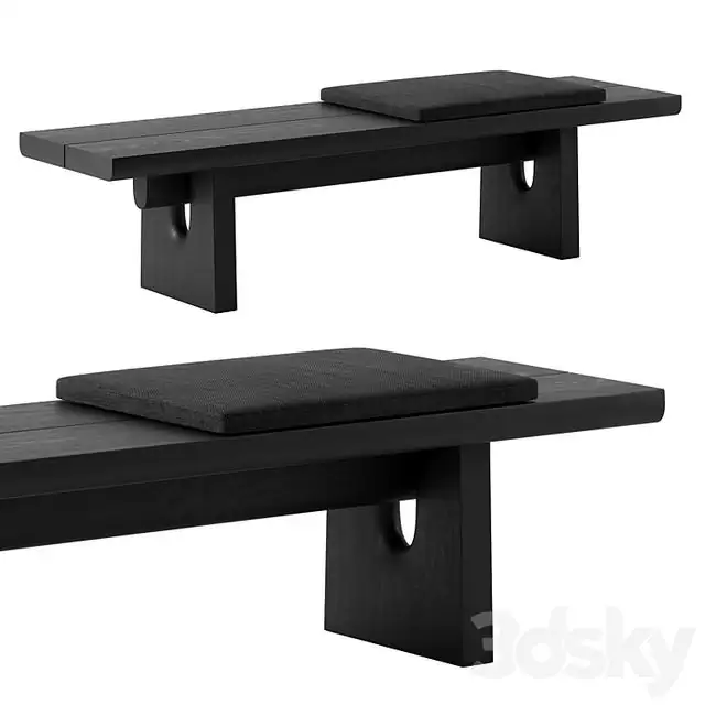 Nara Bench by Poliform 