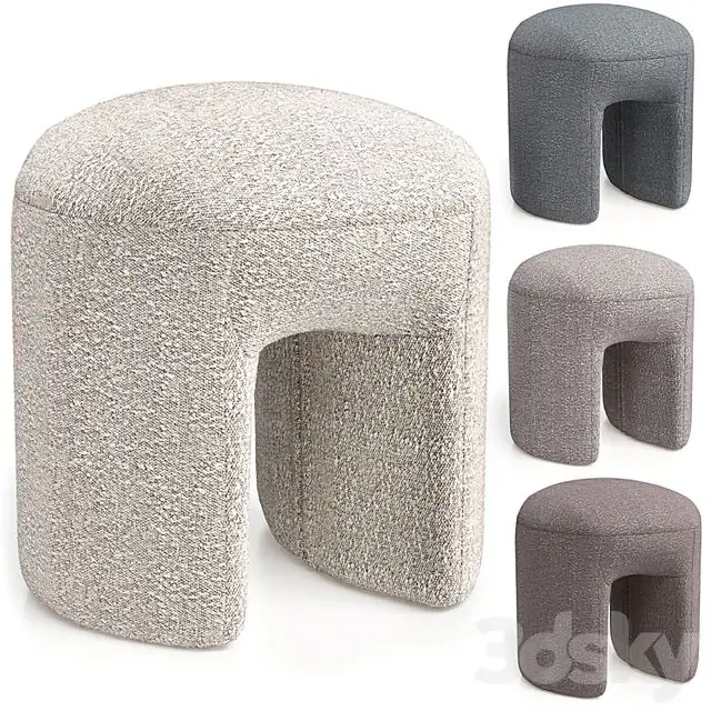 Pouf Shaggy by Ogogo 