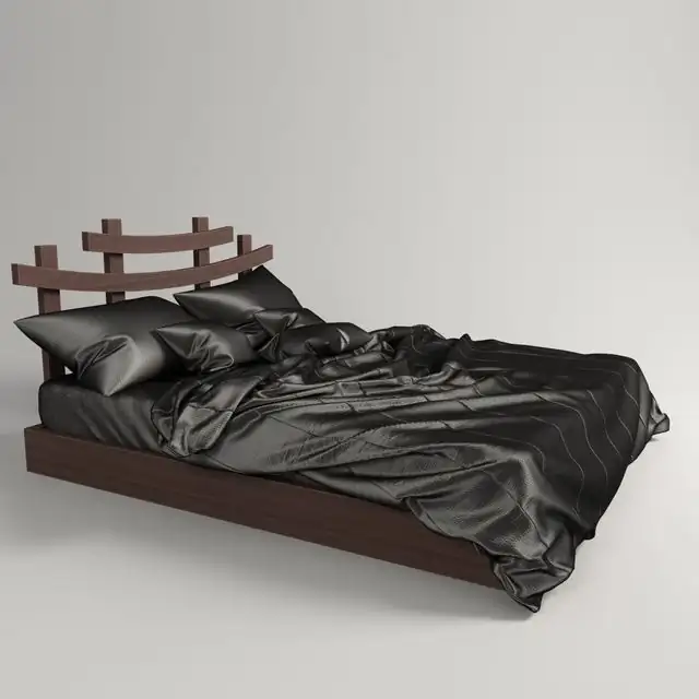 Bed-Oriental cherry 