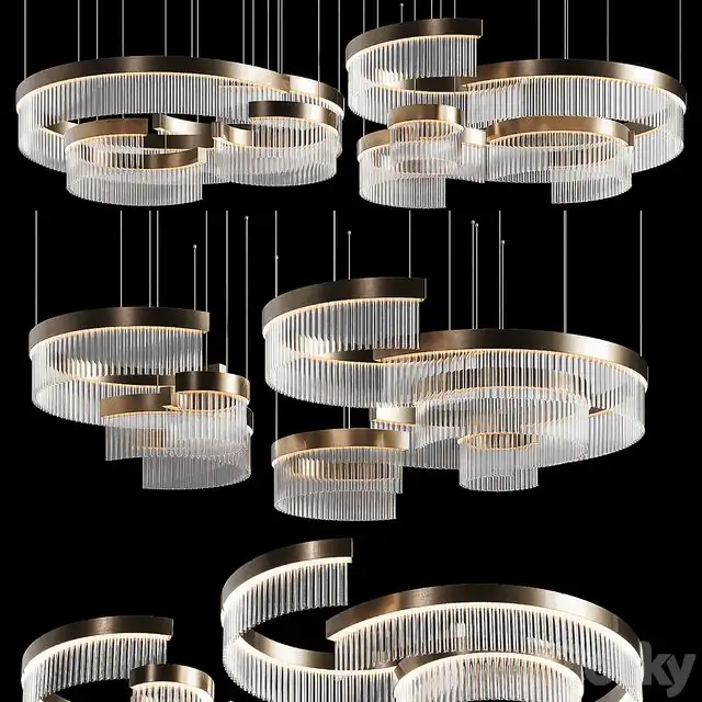 Designer pendant lamp for bedroom 202 