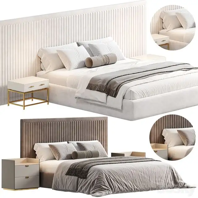 KAMIA Bed by cazarina 