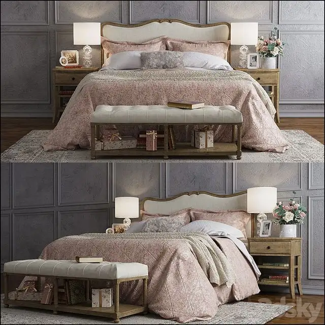Pottery Barn Claremont bed 