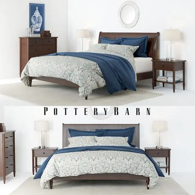 Pottery Barn Crosby Bedroom set 