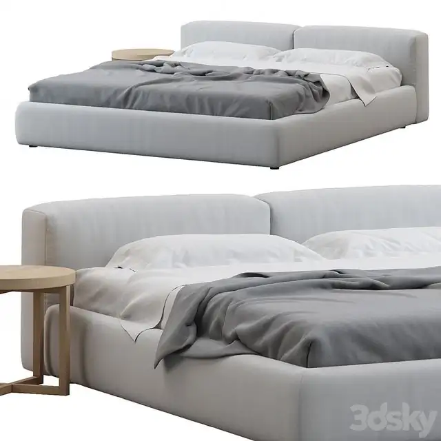 Superoblong Bed by Jasper Morrison Cappellini 