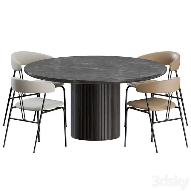 Violin Dinning Set 02 by Gubi 