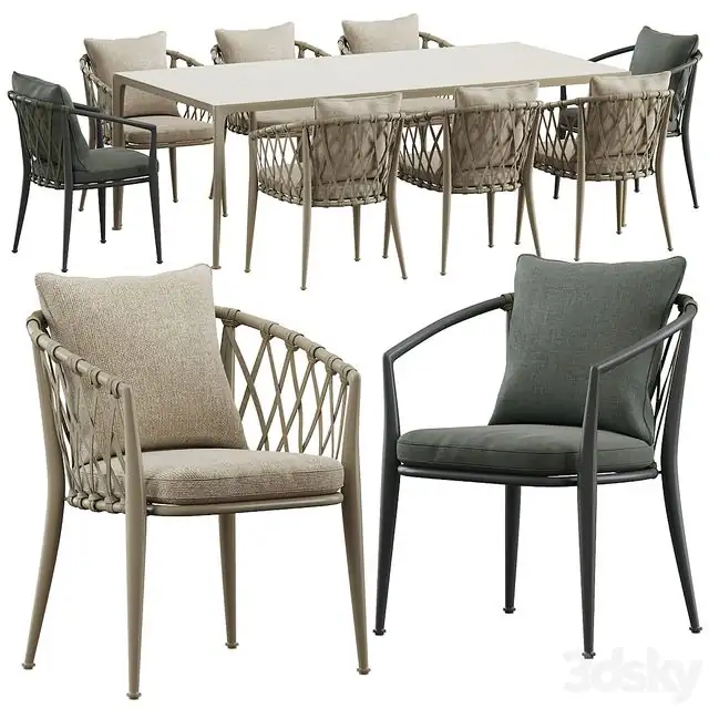 B&B Italy Erica dining table 