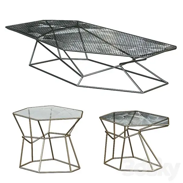 Coffee tables Rebus by Arketipo 