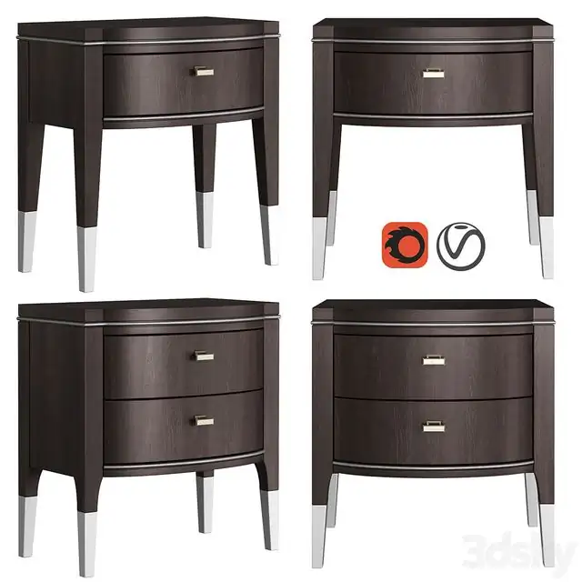 Dantone Home Grand bedside table 