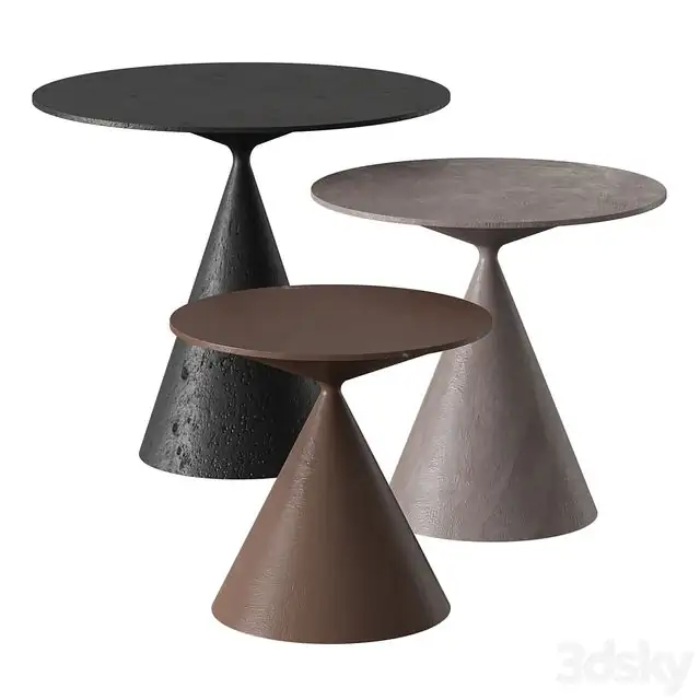Desalto Mini Clay Coffee Tables 