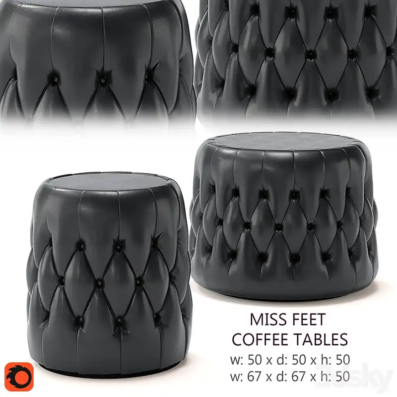 Miss Feet coffee tables 