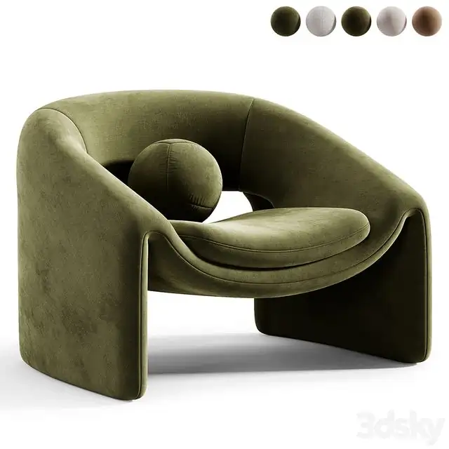 Armchair Kastaninbaum 