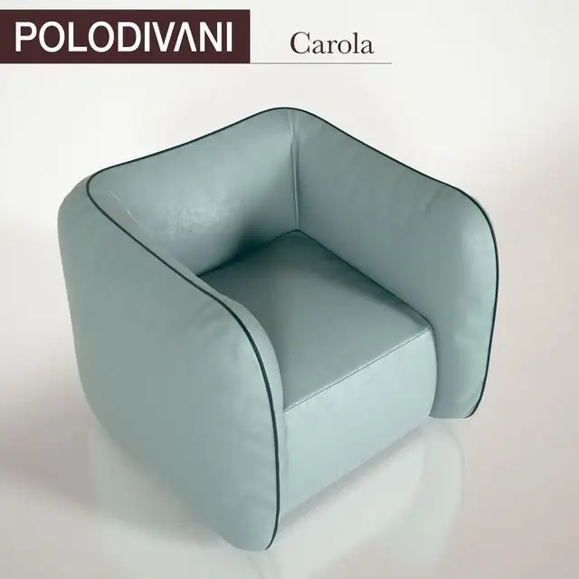 Armchair Polodivani Carola 