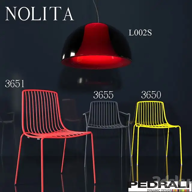 Chairs Nolita by Pedrali 