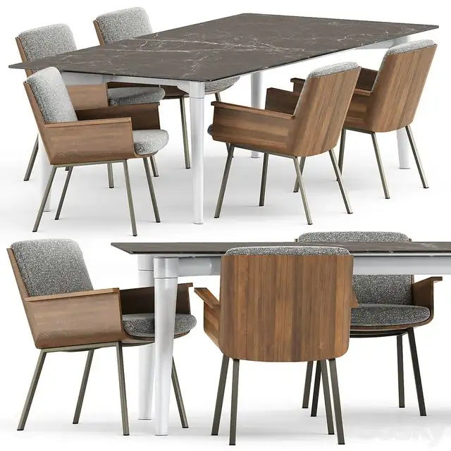 DAIKI_OUTDOOR_DINING_LITTLE_ARMCHAIR_and_PENTHOUSE_Table_by_Minotti 