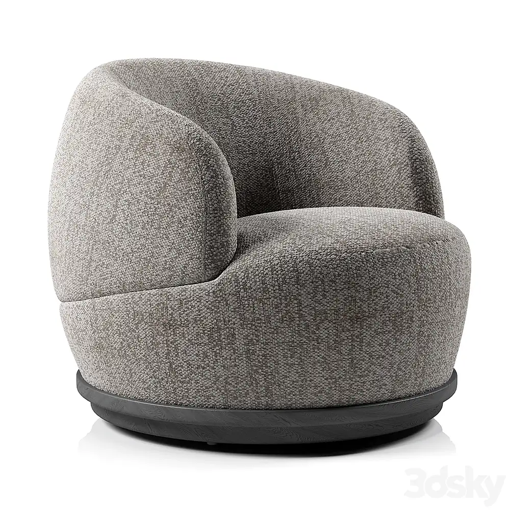 District eight-orbit armchair 