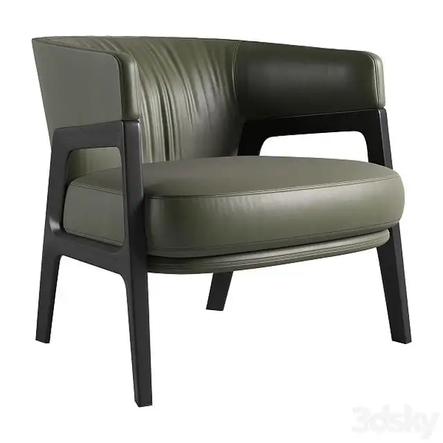 Duo Lounge Armchair by Poltrona Frau 