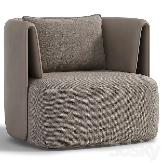Elio Swivel Barrel Chair 