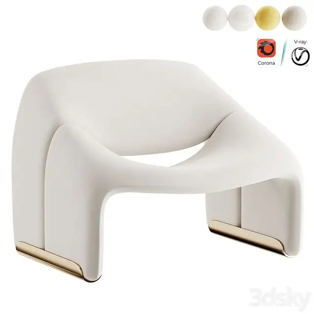 Groovy Lounge Chair for Artifort 