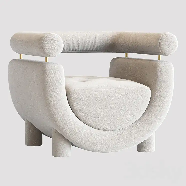 Mel_Armchair_Wood_Brass_Beige_Jacquard_Velvet_Pearl_Cotton_Linen 