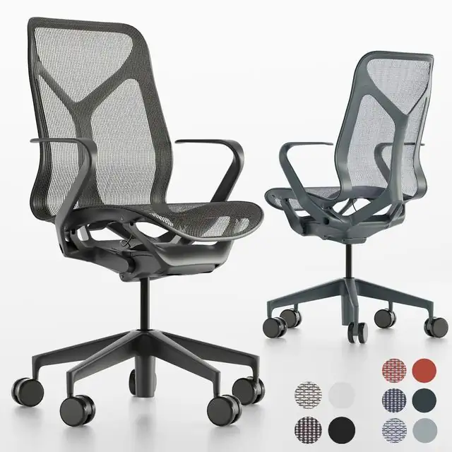 Mid-Back Cosm Chair by Herman Miller 
