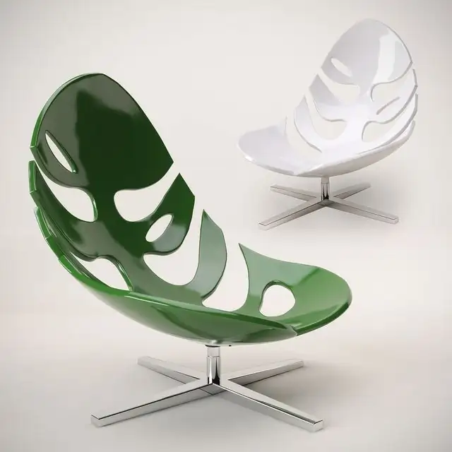 Monstera lounge chair by Philip Ahlstrom 